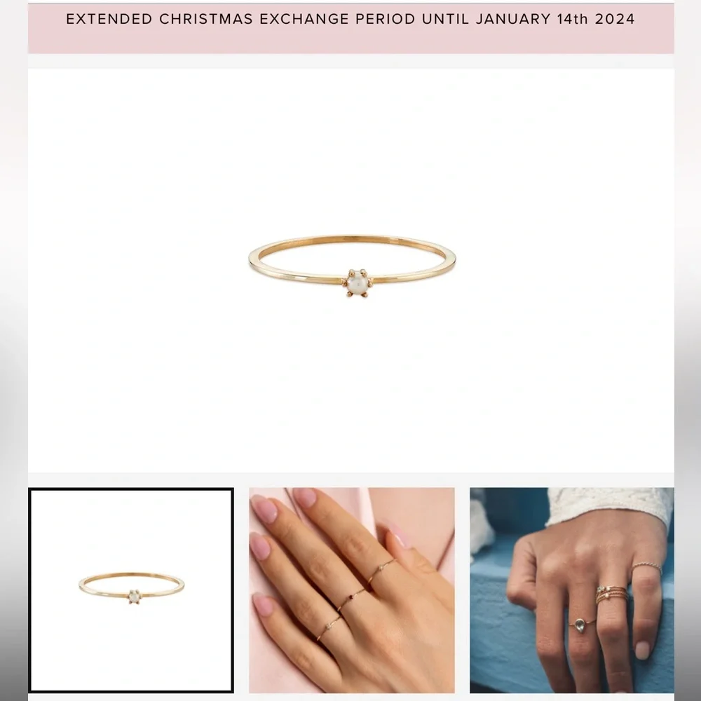 Babyanything gold ring - Picture 1 of 4